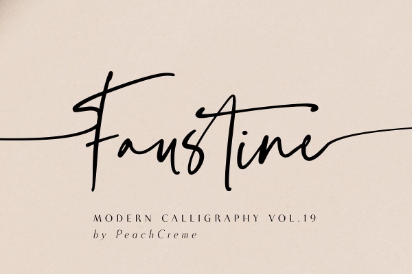 faustine font