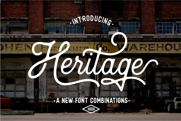 heritage font