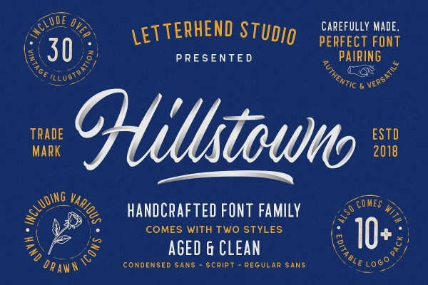 hillstown font