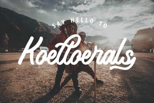 koeltoerals hand letter font