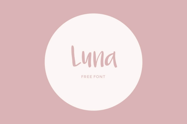 luna font