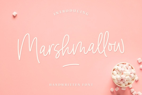 marshmallow font