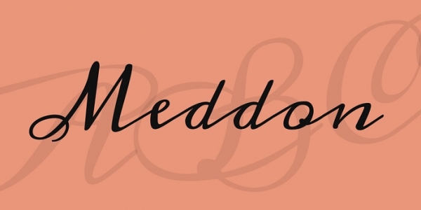 meddon font