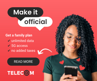 valentine's day telecom display ad template