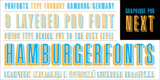 Graphique Pro Next font