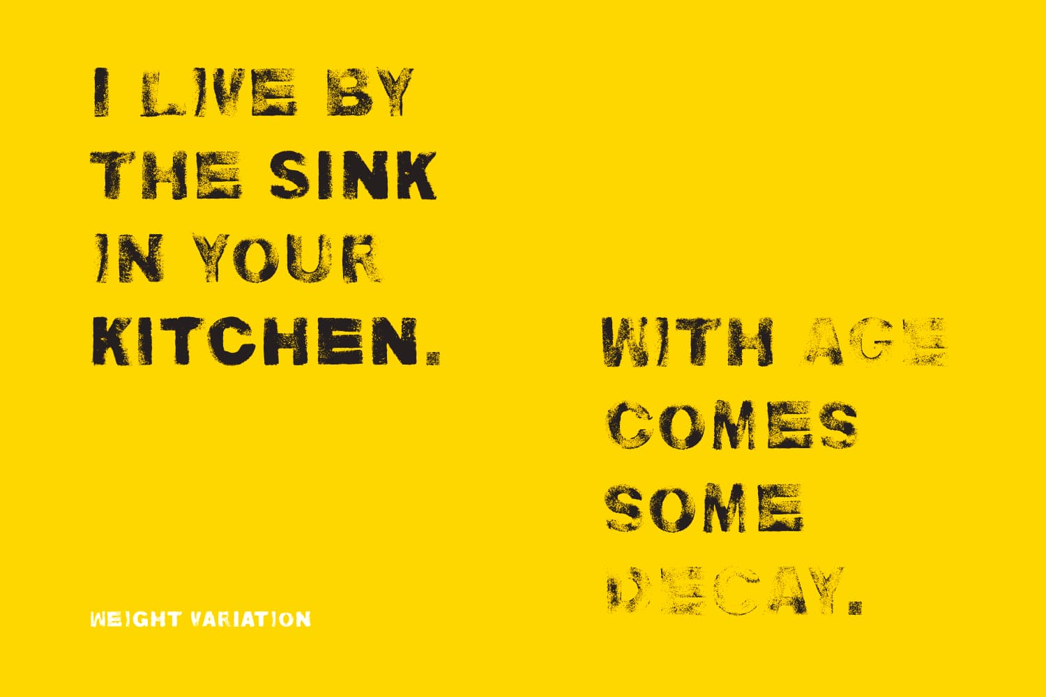 Kitchen Sink font