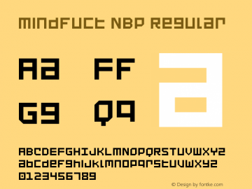 Mindfuct NBP font