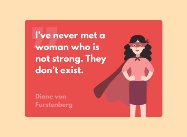 Women's Day Card - Diane von Furstenberg