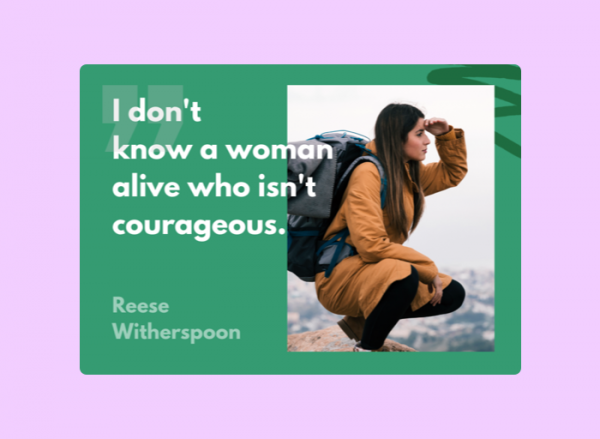 Women's Day Card - Reese Whitherspoon