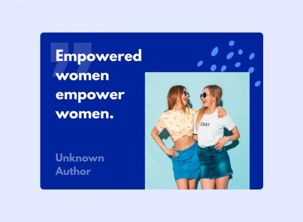 Women's Day Card - Unknwon Author