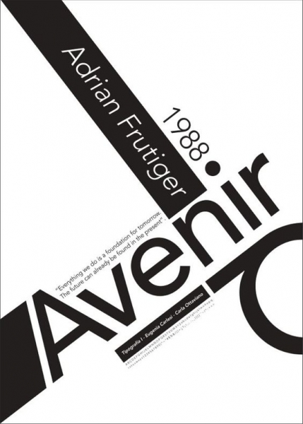 avenir font