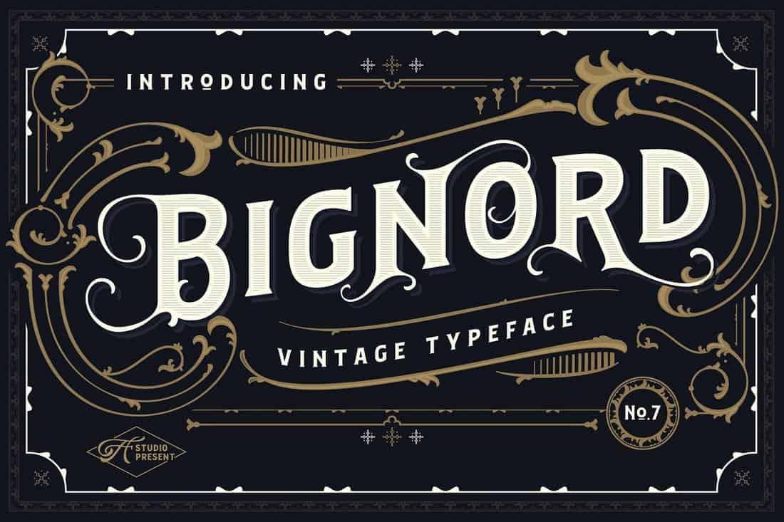 bignord font