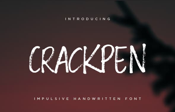 crackpen font