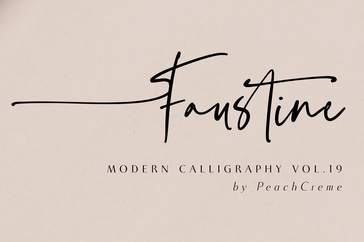 faustine font