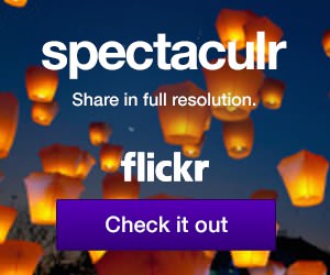 flickr banner ad