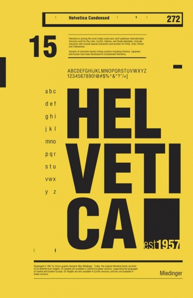 helvetica typeface