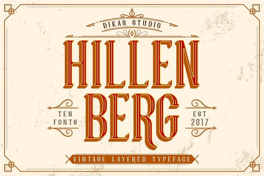 hillenberg font