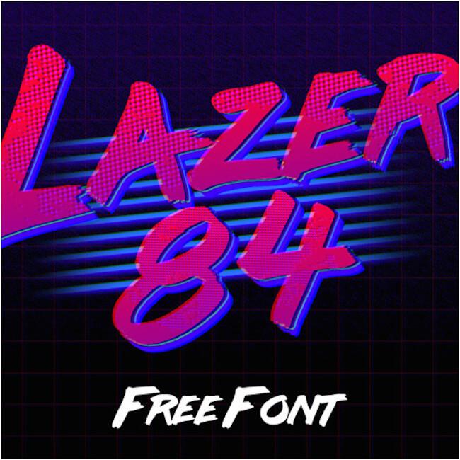 lazer 84 font