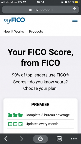 myfico website financial services