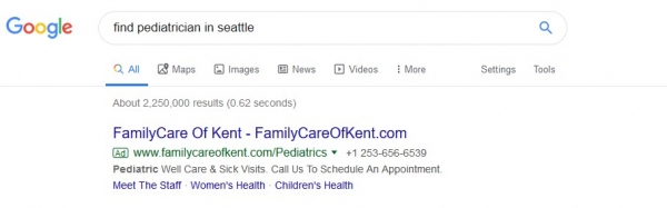 ppc healthcare example