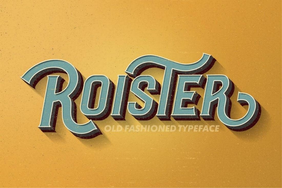 roister font