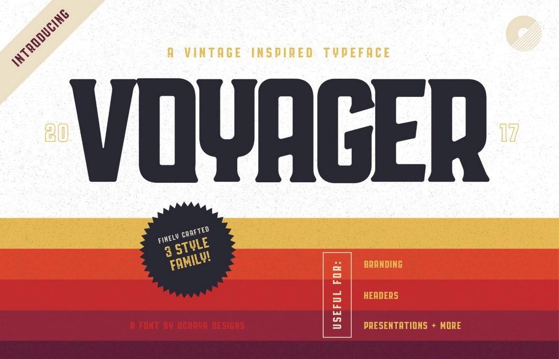 voyager font