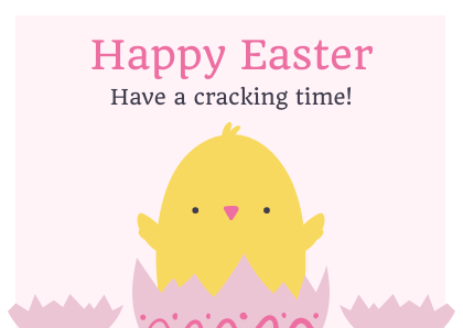 Have a Cracking Easter Time Card