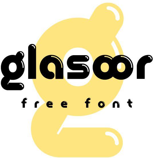 glasoor font