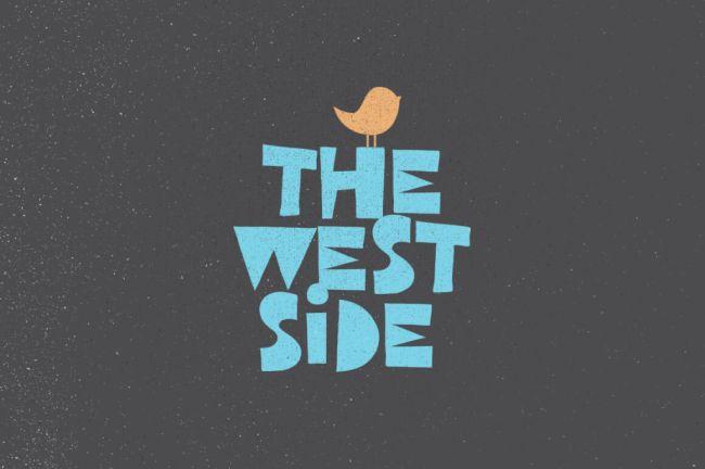 west side font