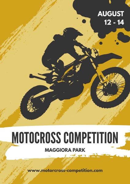 Auto - Moto events template Poster