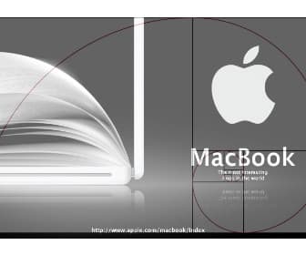 Golden Ratio MacBook Adverisement Example