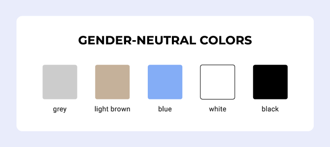 gender neutral colors