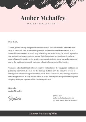 Amber Mehaffey Cover Letter