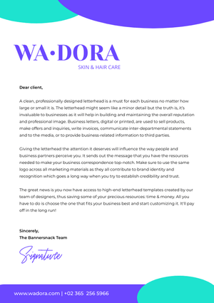 Wa Dora Cover Letter