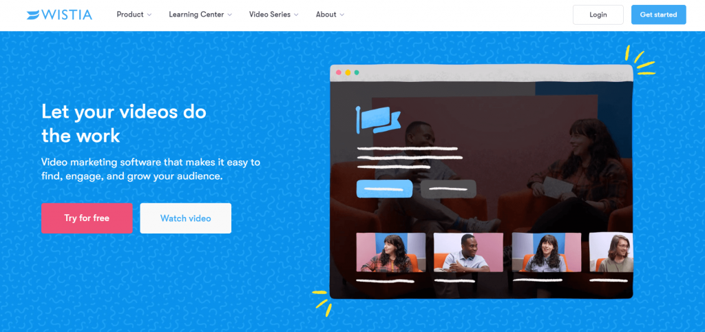 wistia premium video hosting site