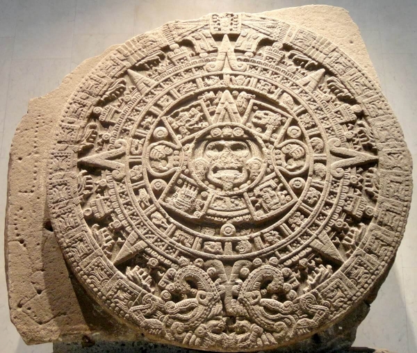 Aztec sun stone