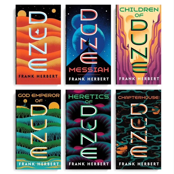 The Dune Series Book Cover