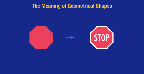 The meaning of geometrical shapes