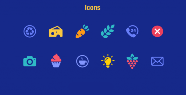 abstract shapes icons