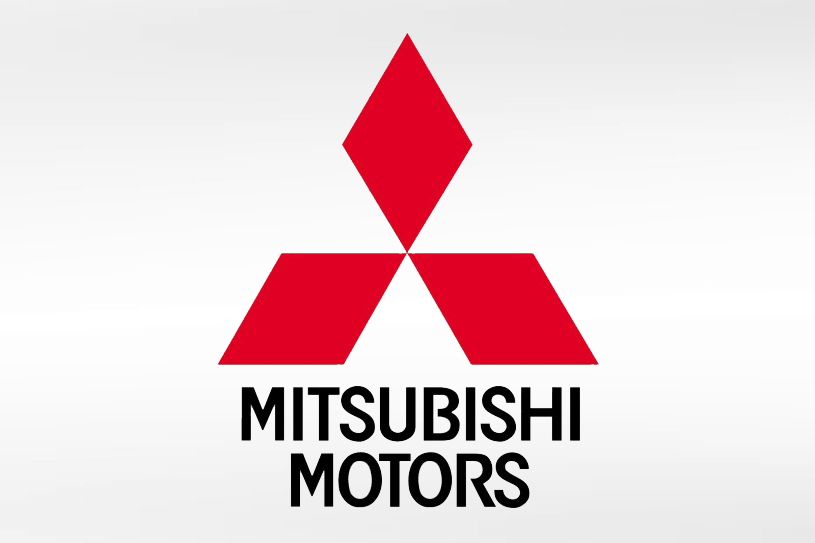triangle logo design mitsubishi