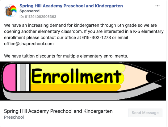 Spring Hill Academy Preschool