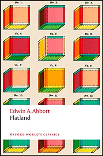 minimalist book covers Flatland