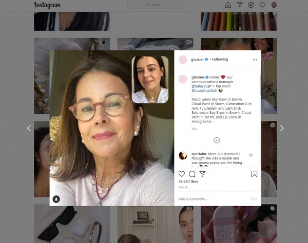 glossier microinfluencer ecommerce marketing strategy