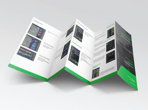 accordion fold brochure design