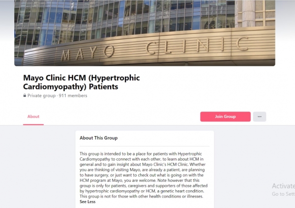 mayo clinic patients group