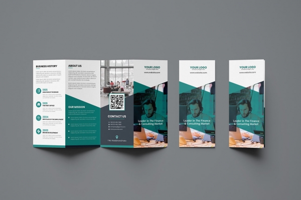 parallel fold brochure design