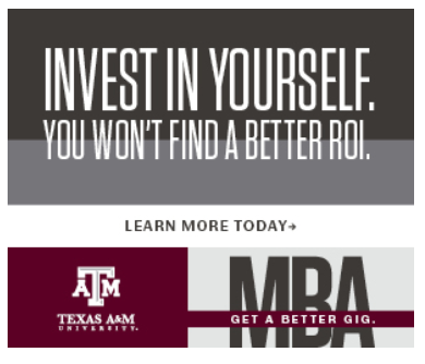 texas a&m school banner design