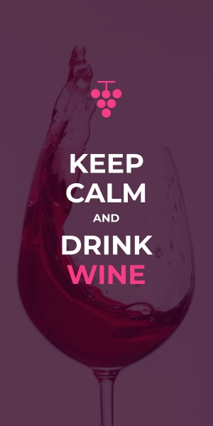 keep calm and drink wine poster template