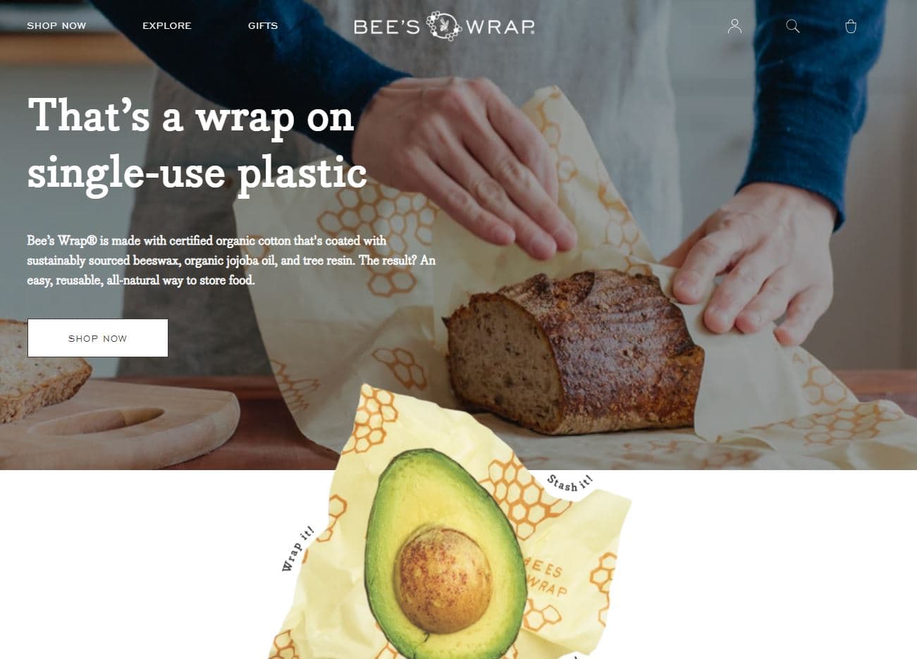 bees wrap website