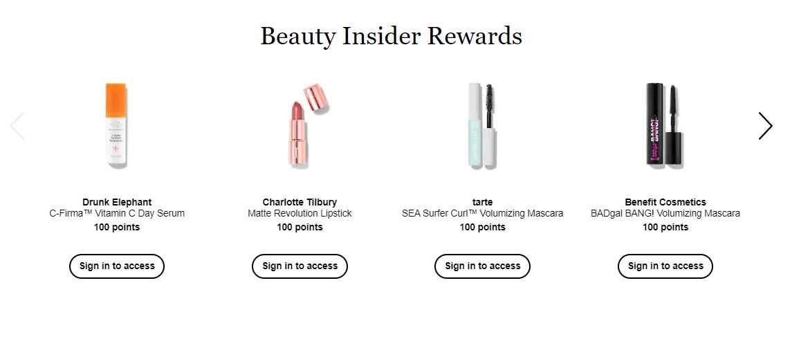 sephora loyalty program